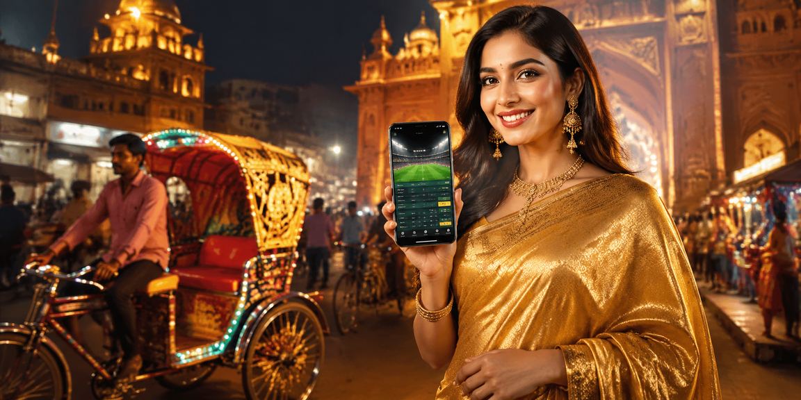 ঢাকায় একজন বাংলাদেশি নারী স্পোর্টস বেটিং পর্যালোচনা করছেন